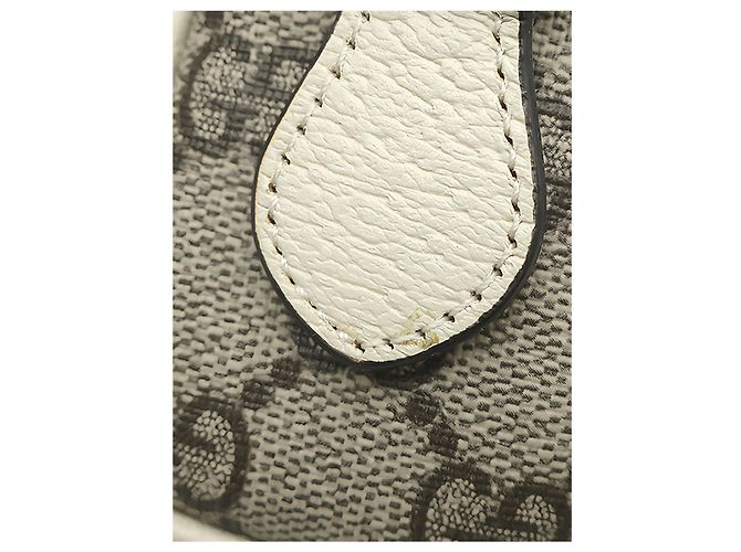 Gucci Mini Borsa a Tracolla Ophidia Web Beige GG Supreme - vista 9