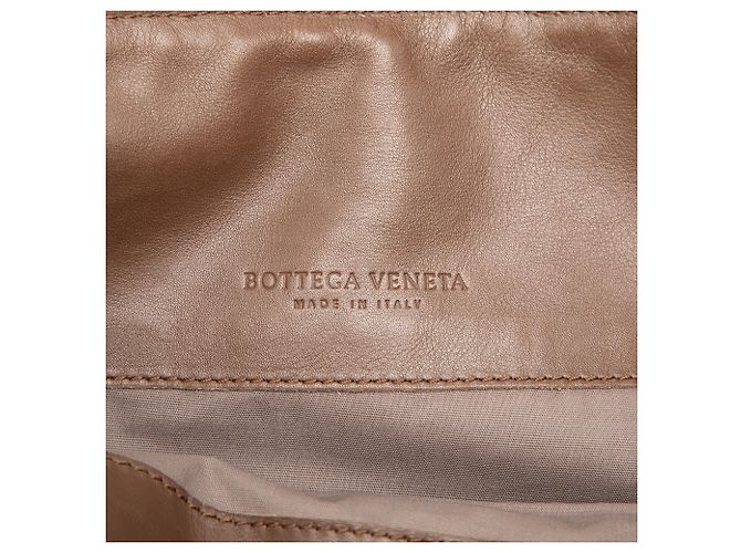 Borsa a tracolla Bottega Veneta in Nappa Intrecciato marrone - vista 5