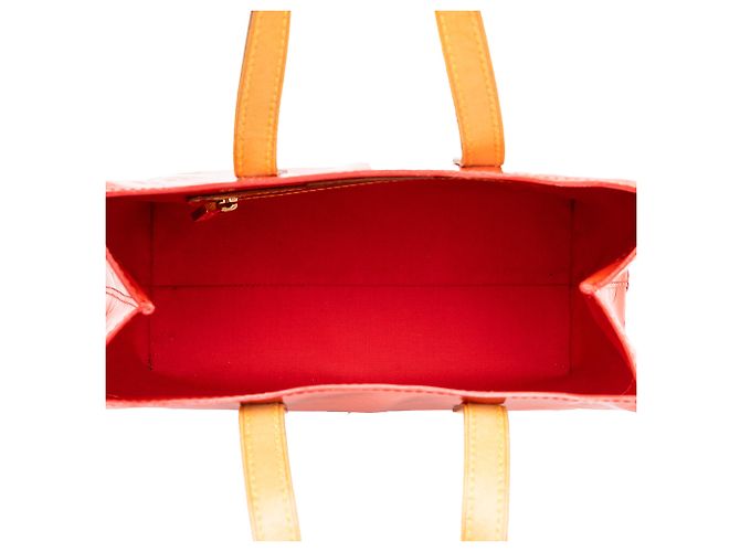 Louis Vuitton Red Monogram Vernis Reade PM - view 4