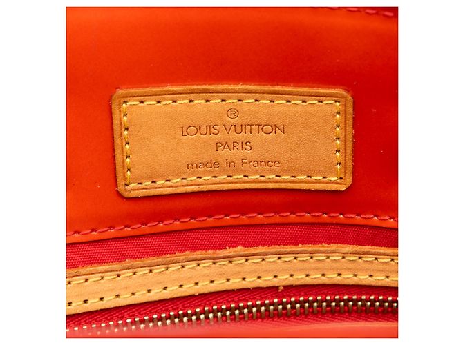 Louis Vuitton Red Monogram Vernis Reade PM - view 5