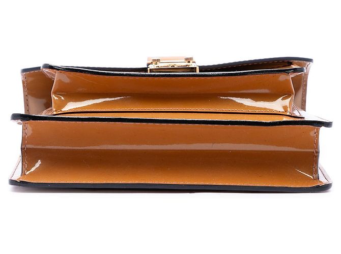 Louis Vuitton Beige Monogram Vernis Monceau BB - vista 3