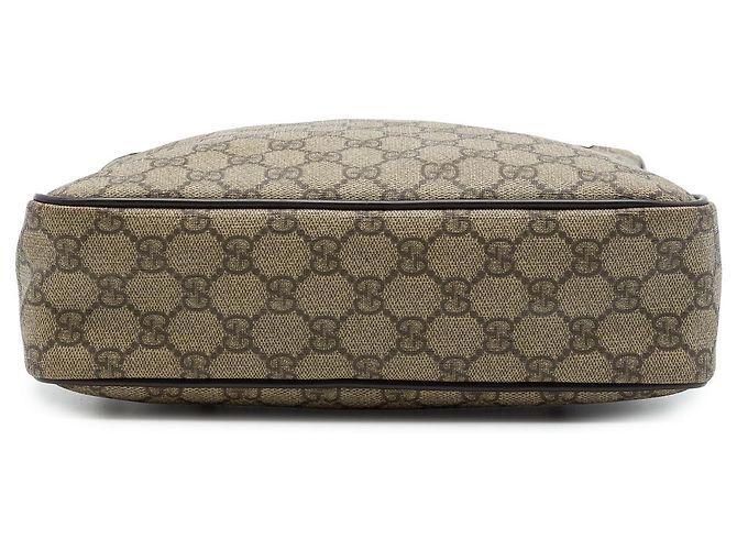 Borsa a tracolla Gucci Beige GG Supreme - vista 3