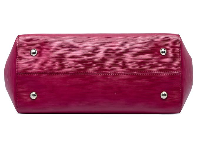 Louis Vuitton Pink Epi Marly MM - vue 3