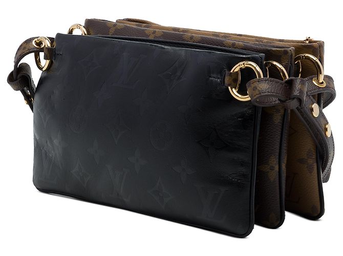 Pochette Louis Vuitton Brown Monogram Reverse LV3 - vue 2