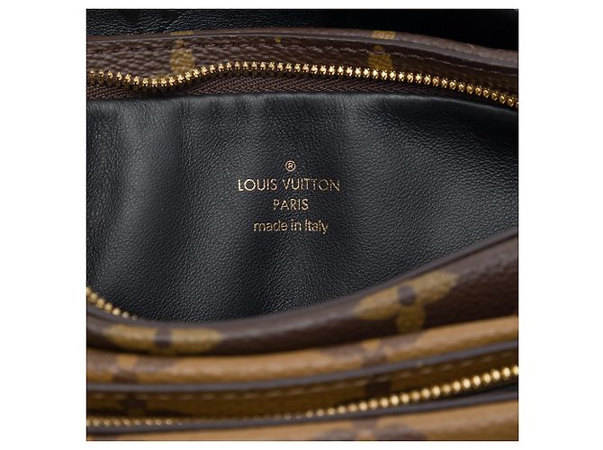 Pochette Louis Vuitton Brown Monogram Reverse LV3 - vue 5