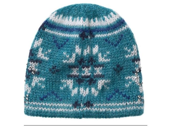 Supreme Gorro Fair Isle Studded Azul - vista 2