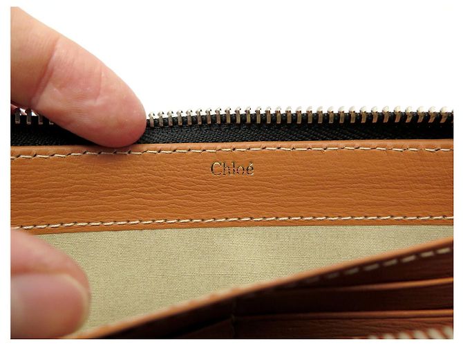 Chloé NEU CHLOE PADDINGTON GELDBÖRSE AUS SCHWARZEM LEDER MÜNZFACH KARTENETUI - Ansicht 8