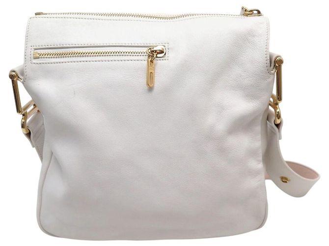 Chloé BOLSA CHLOE VANESSA HOBO EM COURO GRANULADO BRANCO BOLSA DE OMBRO - vista 2