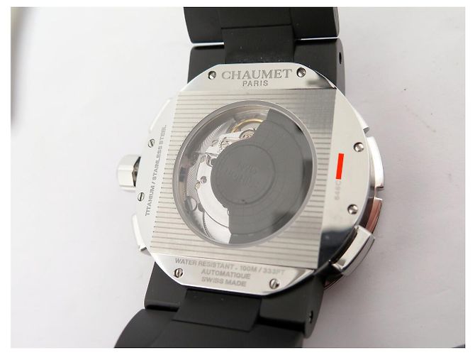 OROLOGIO CHAUMET CLASS ONE GMT XXL W17292-45C 45MM TITANIO AUTOMATICO - vista 11