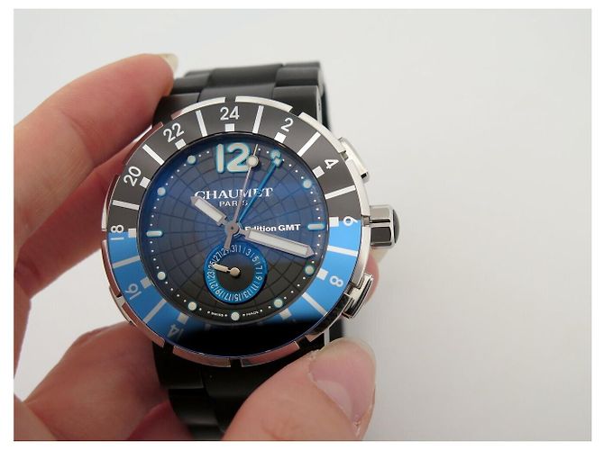 OROLOGIO CHAUMET CLASS ONE GMT XXL W17292-45C 45MM TITANIO AUTOMATICO - vista 17