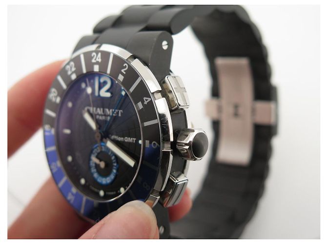 OROLOGIO CHAUMET CLASS ONE GMT XXL W17292-45C 45MM TITANIO AUTOMATICO - vista 18