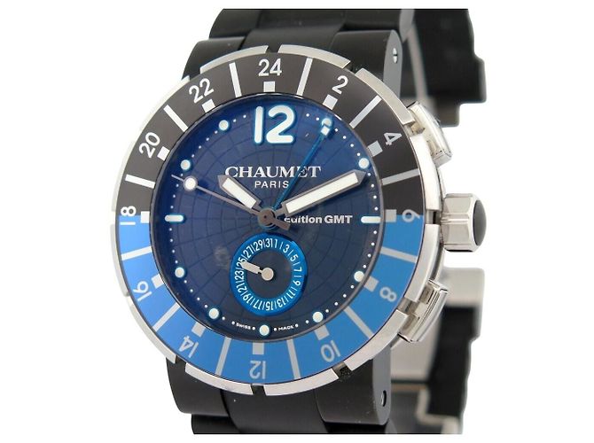 OROLOGIO CHAUMET CLASS ONE GMT XXL W17292-45C 45MM TITANIO AUTOMATICO - vista 3