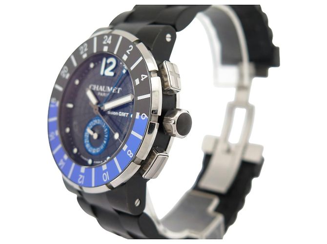 OROLOGIO CHAUMET CLASS ONE GMT XXL W17292-45C 45MM TITANIO AUTOMATICO - vista 4