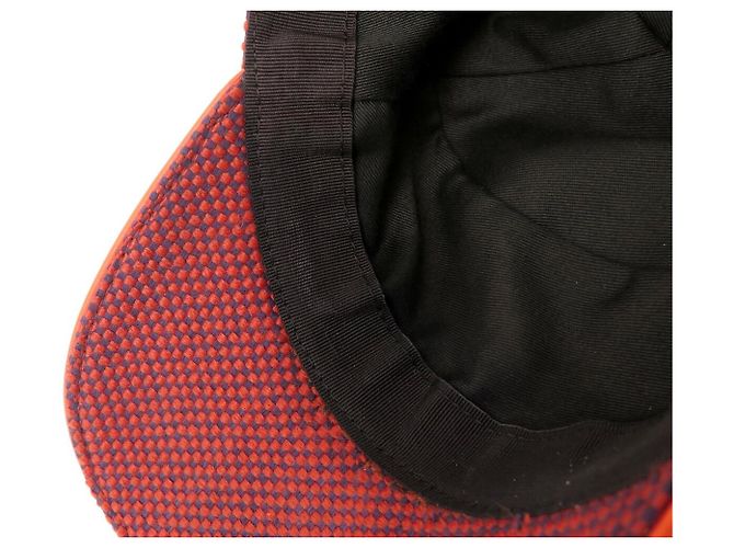 Hermès NEW HERMES BASEBALL CAP SIZE 58 H EMBROIDERED & SADDLE NAILS CAP - view 10