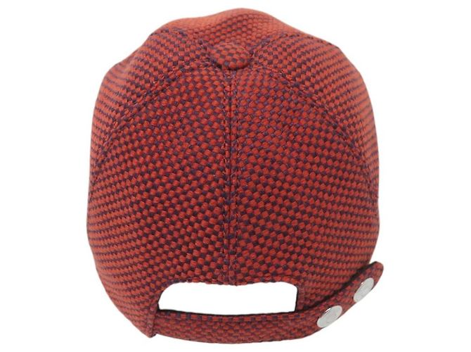 Hermès NEW HERMES BASEBALL CAP SIZE 58 H EMBROIDERED & SADDLE NAILS CAP - view 4