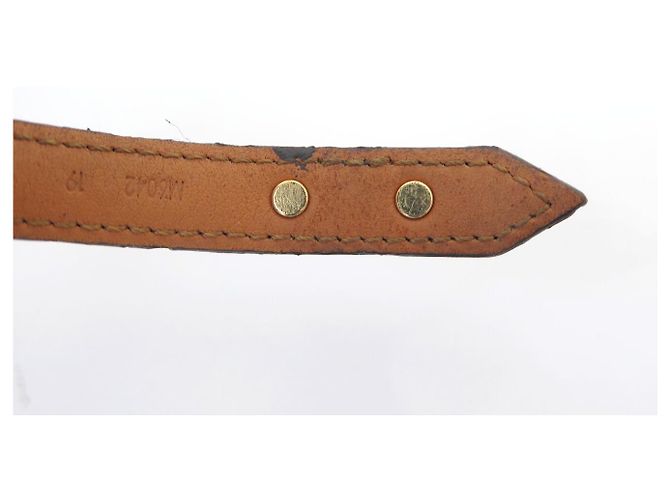 BRACELETE LOUIS VUITTON ESSENTIAL V M6042 EM TOILE MONOGRAM + CAIXA SACO - vista 11