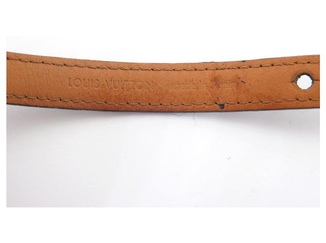 BRACELETE LOUIS VUITTON ESSENTIAL V M6042 EM TOILE MONOGRAM + CAIXA SACO - vista 7