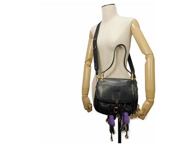 Borsa a tracolla Prada Corsaire in pelle City Calf - vista 2