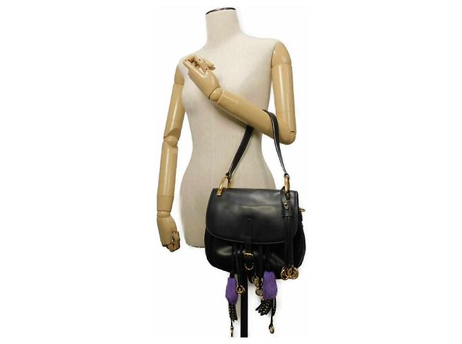 Borsa a tracolla Prada Corsaire in pelle City Calf - vista 3
