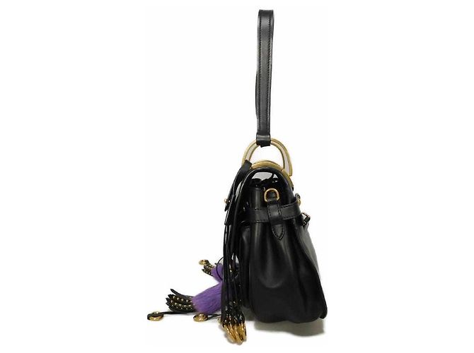 Borsa a tracolla Prada Corsaire in pelle City Calf - vista 4