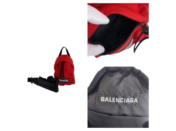 Balenciaga Nylon Explorer Schultertasche - Ansicht 4