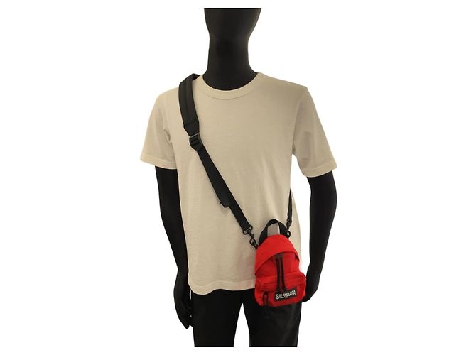 Balenciaga Nylon Explorer Schultertasche - Ansicht 6
