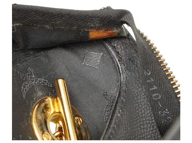 MCM Black Leather Tote Bag - view 10