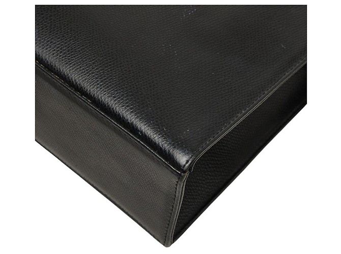 MCM Black Leather Tote Bag - view 4