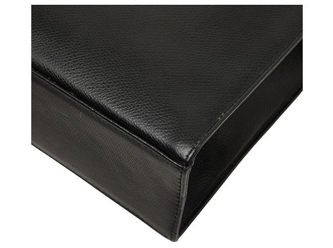 MCM Black Leather Tote Bag - view 6