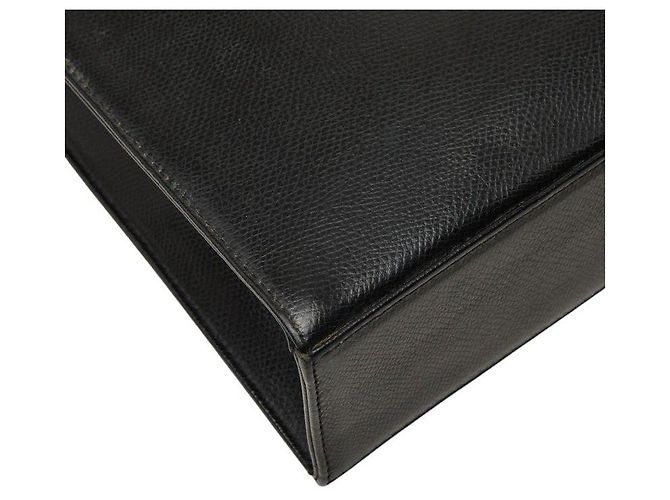MCM Black Leather Tote Bag - view 7