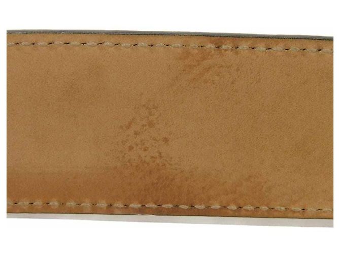 Cinto de couro Gucci Guccissima - vista 10