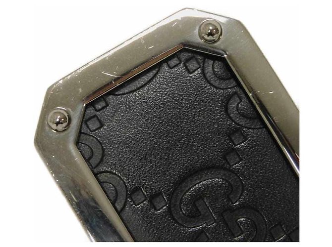 Cinto de couro Gucci Guccissima - vista 4