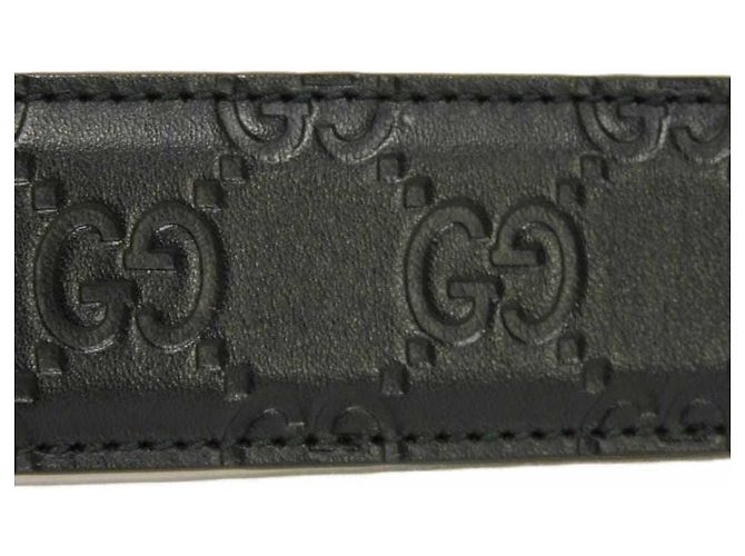 Cinto de couro Gucci Guccissima - vista 7