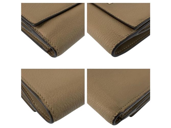 Fendi Peekaboo Selleria Ledergeldbörse - Ansicht 7