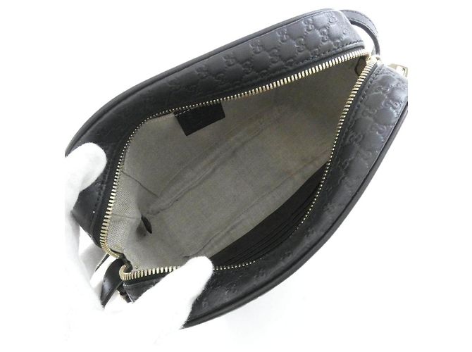 Bolsa de Ombro Gucci Micro Guccissima em Couro - vista 6