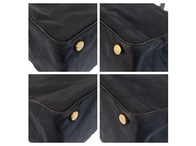 Bolso Tote Chanel de nailon y cuero - vista 3
