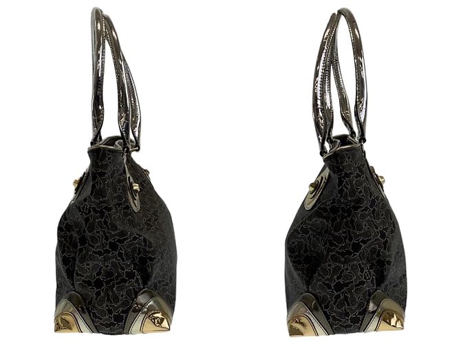 Céline Borsa a Tracolla Celine Vintage Salky Carriage Tote - vista 8