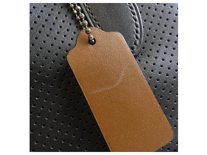 Coach Nylon Leather Boston Bag - view 8