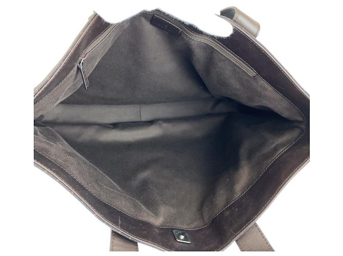 Borsa Tote Gucci in tela GG e pelle - vista 9
