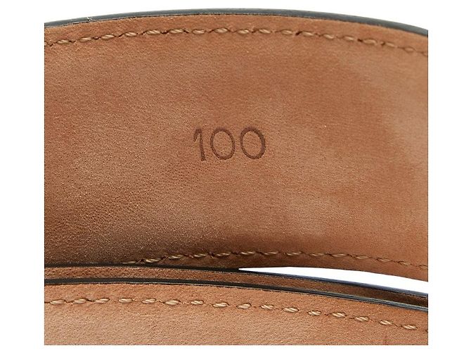 Salvatore Ferragamo Gancini Gürtel aus Kalbsleder - Ansicht 7