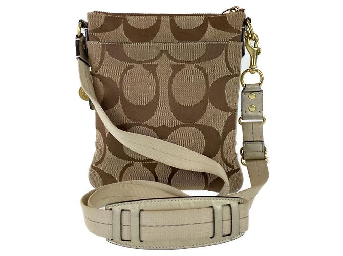 Borsa a tracolla Coach Signature Canvas - vista 2