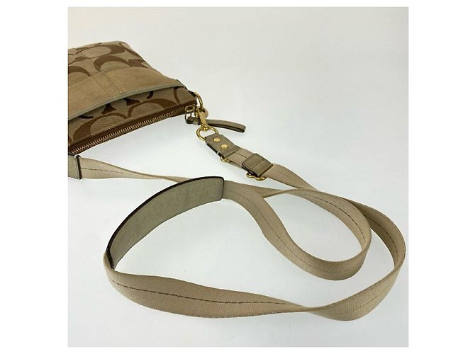 Borsa a tracolla Coach Signature Canvas - vista 3