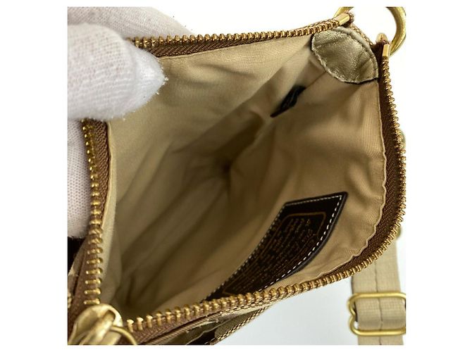 Borsa a tracolla Coach Signature Canvas - vista 4