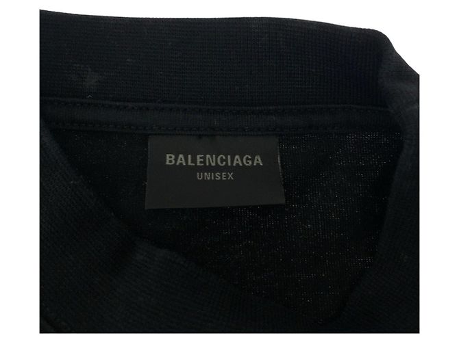 T-shirt de algodão Balenciaga BB Logo - vista 3