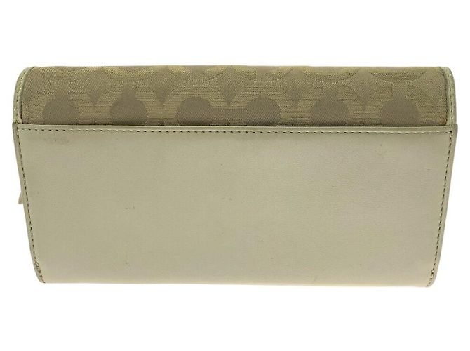 Coach Signature Canvas Long Wallet - view 2