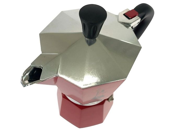 Cafetière Moka Express Supreme en acier inoxydable - vue 3