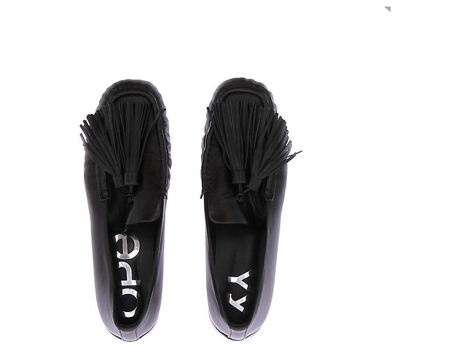 Autre Marque Schwarze Leder-Loafer - Ansicht 4