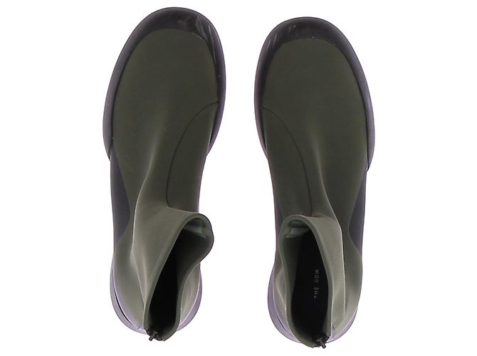 The row Stivali in neoprene verdi - vista 4
