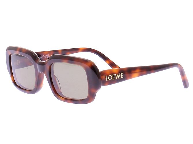 Gafas de sol Loewe Carey Marrón Plástico - vista 2