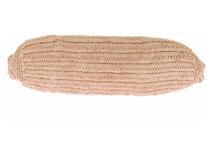 Petite Mendigote Cesto grande em ráfia natural macia - vista 3